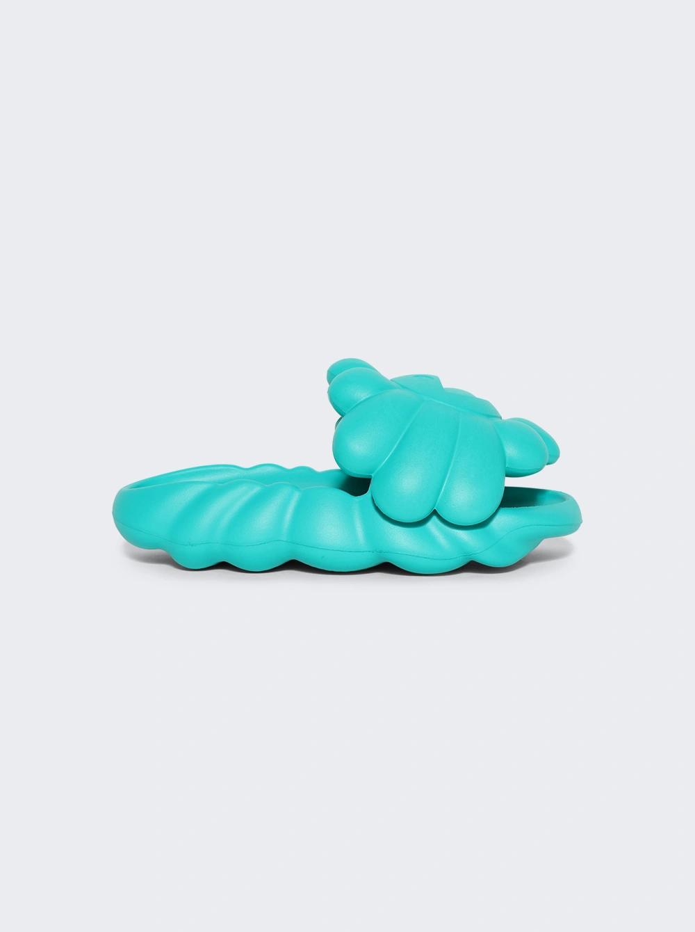 Ohana Full-bloom Sandals Aqua Green  | The Webster by OHANA HATAKE