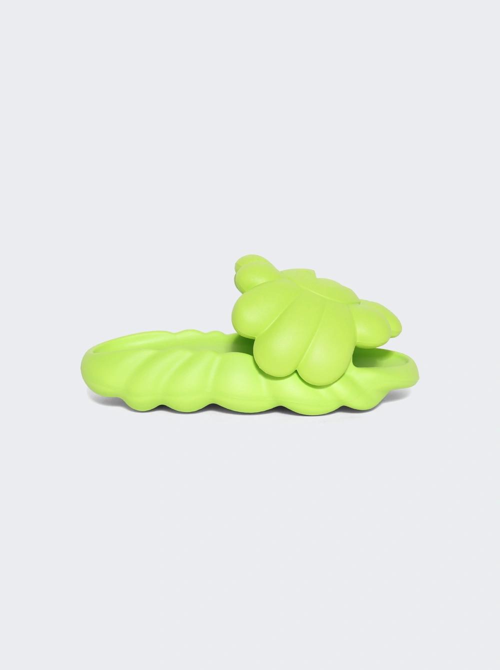 Ohana Full-bloom Sandals Lime Zest  | The Webster by OHANA HATAKE