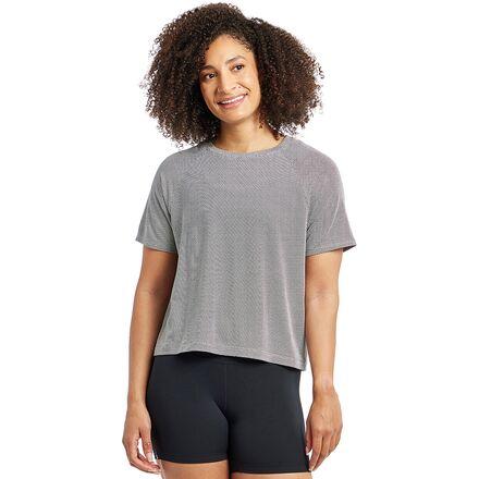Flyout Boxy Short-Sleeve Shirt by OISELLE