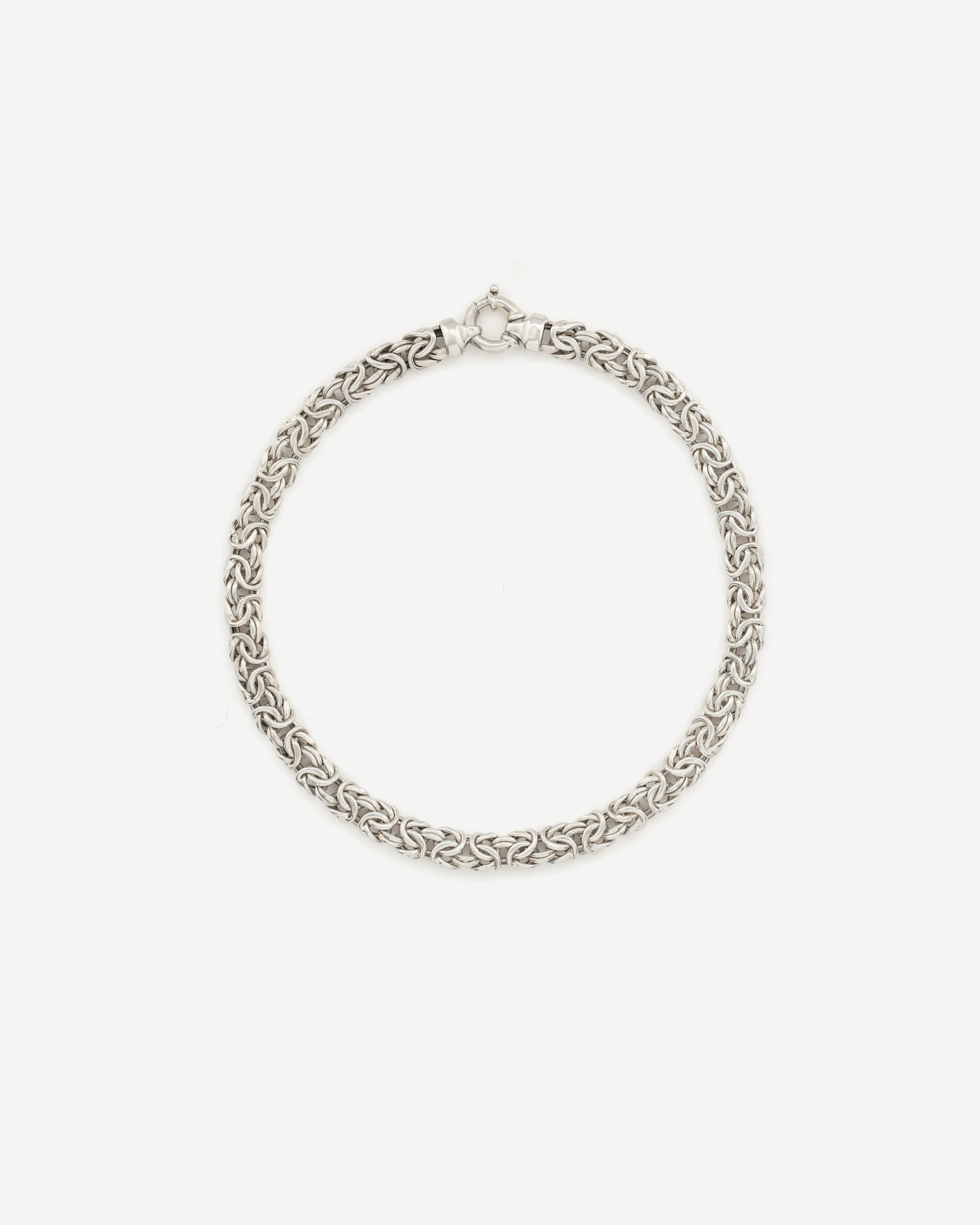 Old Jewelry - Fools Nest Necklace - (Silver) by OLD JEWELRY