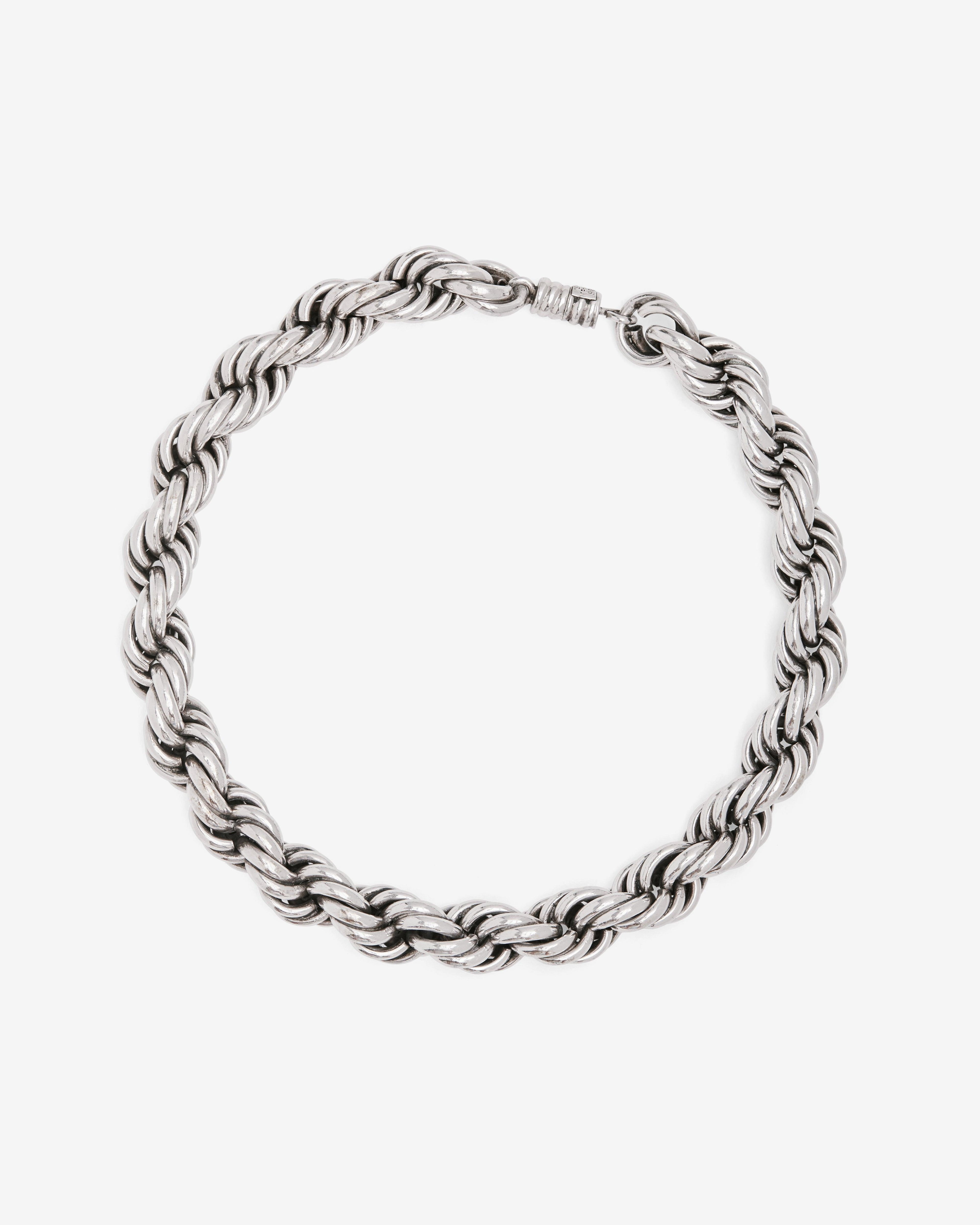 Old Jewelry - Women’s Twisted Necklace - (Sterling Silver) by OLD JEWELRY