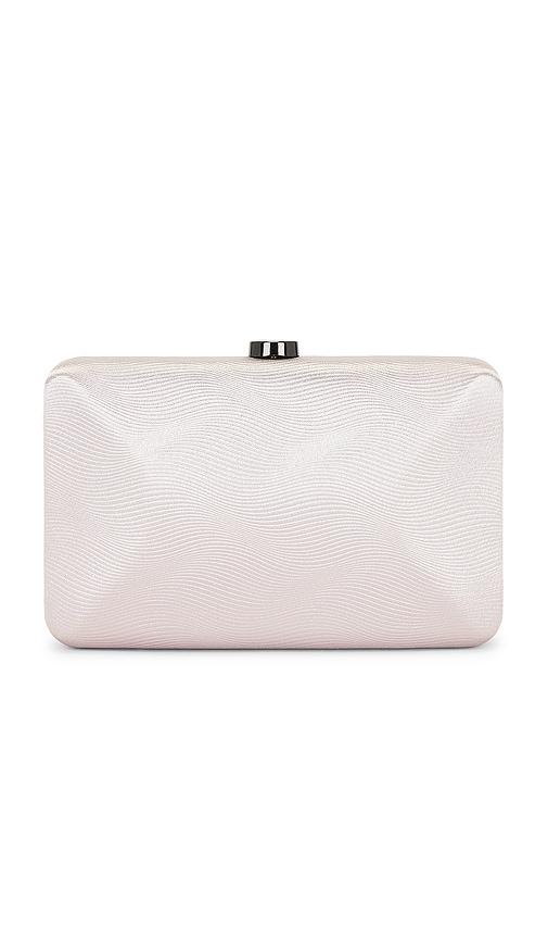 olga berg Delia Clutch in Cream by OLGA BERG