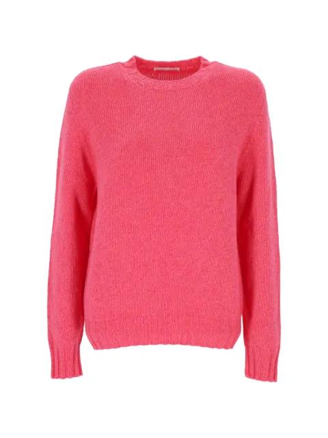 ribbed-trim cashmere sweater by OLIVER LATTUGHI
