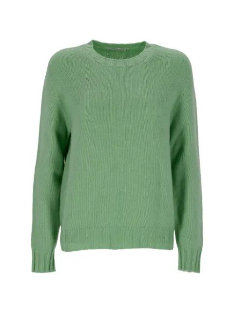 ribbed-trim cashmere sweater by OLIVER LATTUGHI