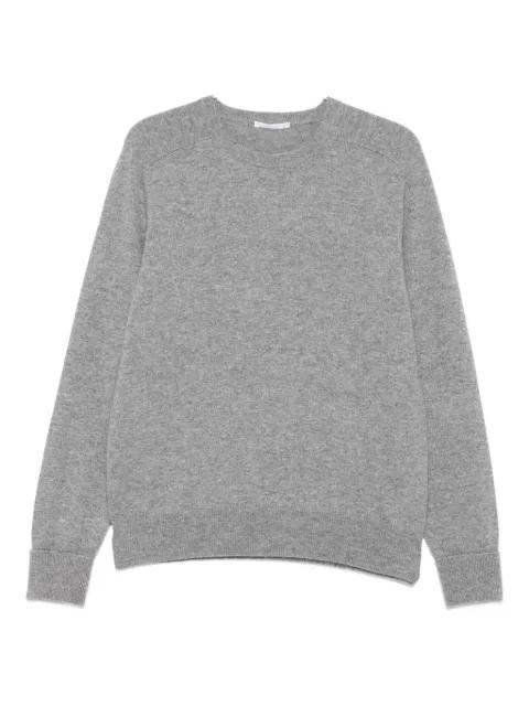 round-neck ribbed-cuff sweater by OLIVER LATTUGHI