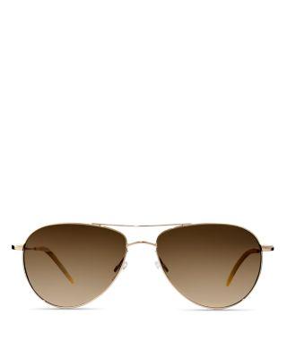 Benedict Polarized Aviator Sunglasses by OLIVER PEOPLES