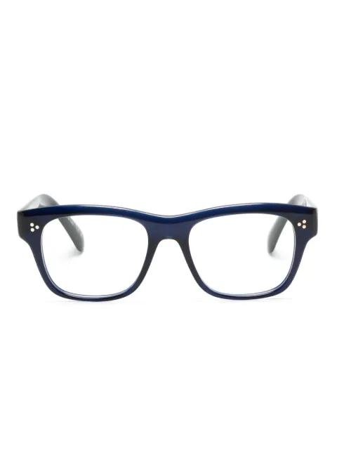 Birell rectangle-frame glasses by OLIVER PEOPLES