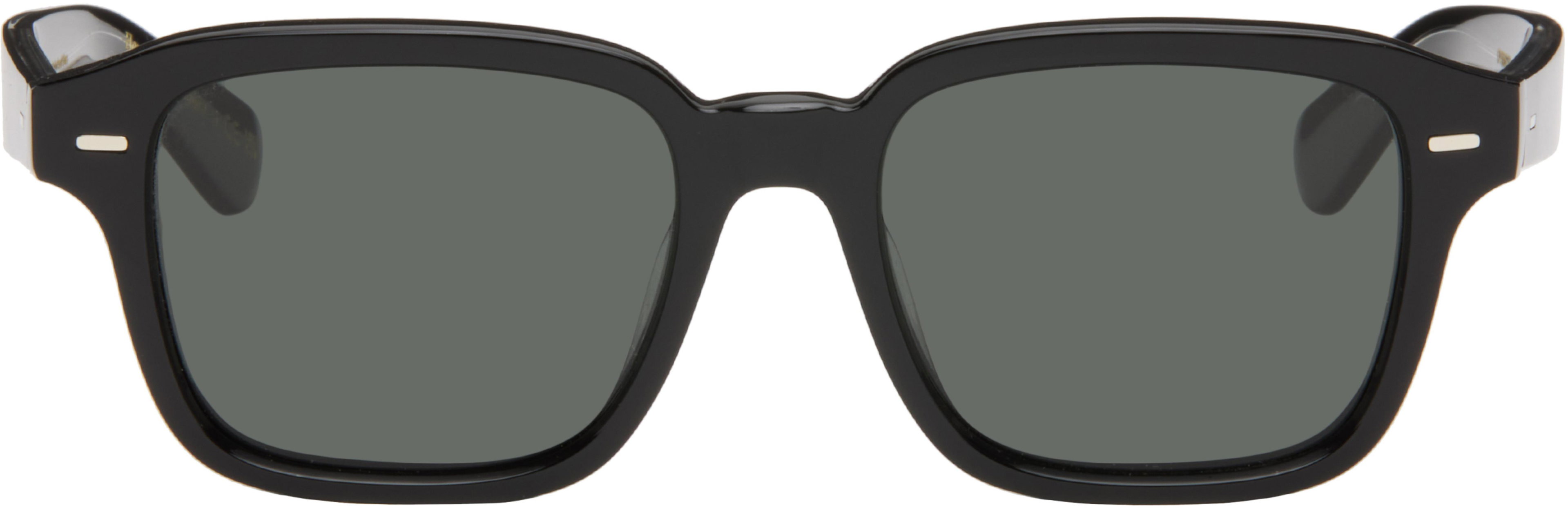 Black Errisson Sunglasses by OLIVER PEOPLES