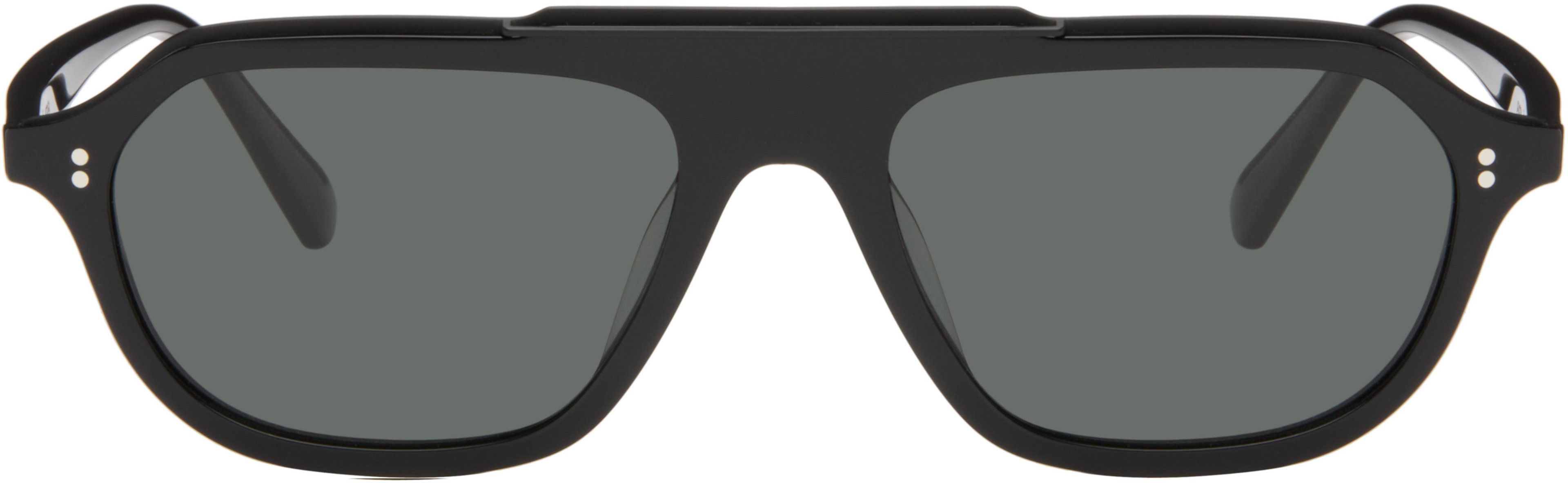 Black Estin Sunglasses by OLIVER PEOPLES
