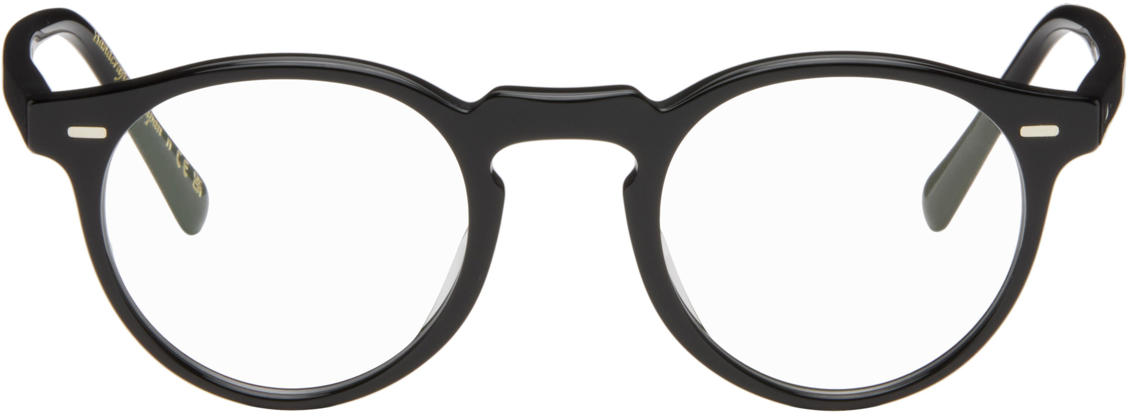 Black Gregory Peck Glasses by OLIVER PEOPLES
