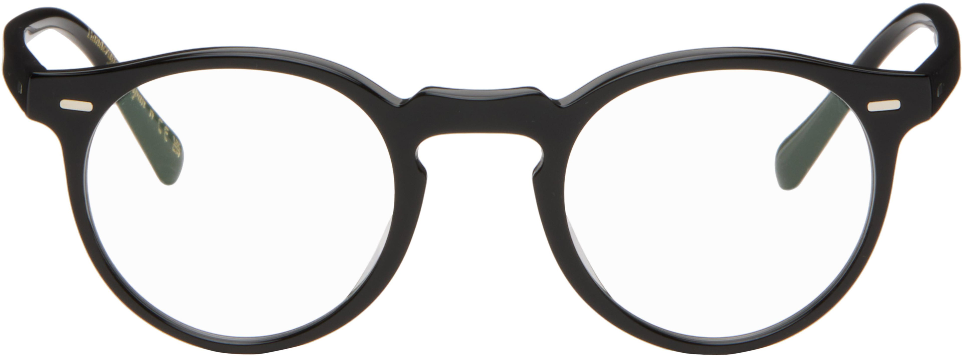 Black Gregory Peck Glasses by OLIVER PEOPLES