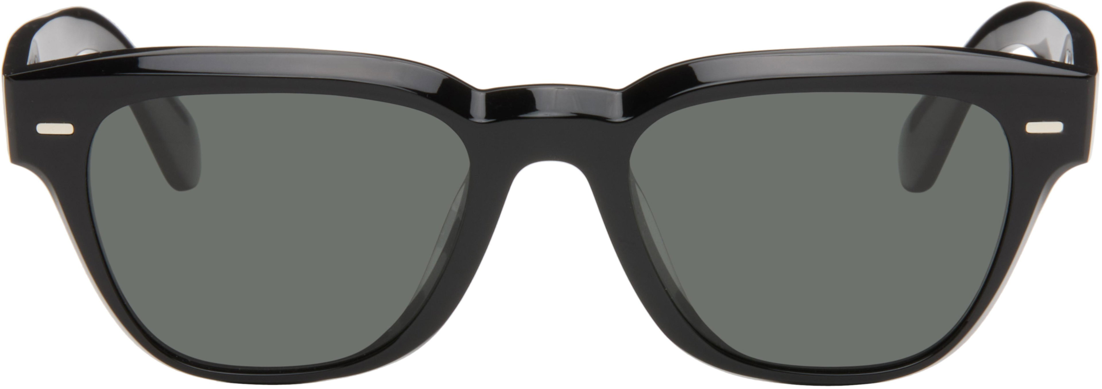 Black Rueny Sunglasses by OLIVER PEOPLES