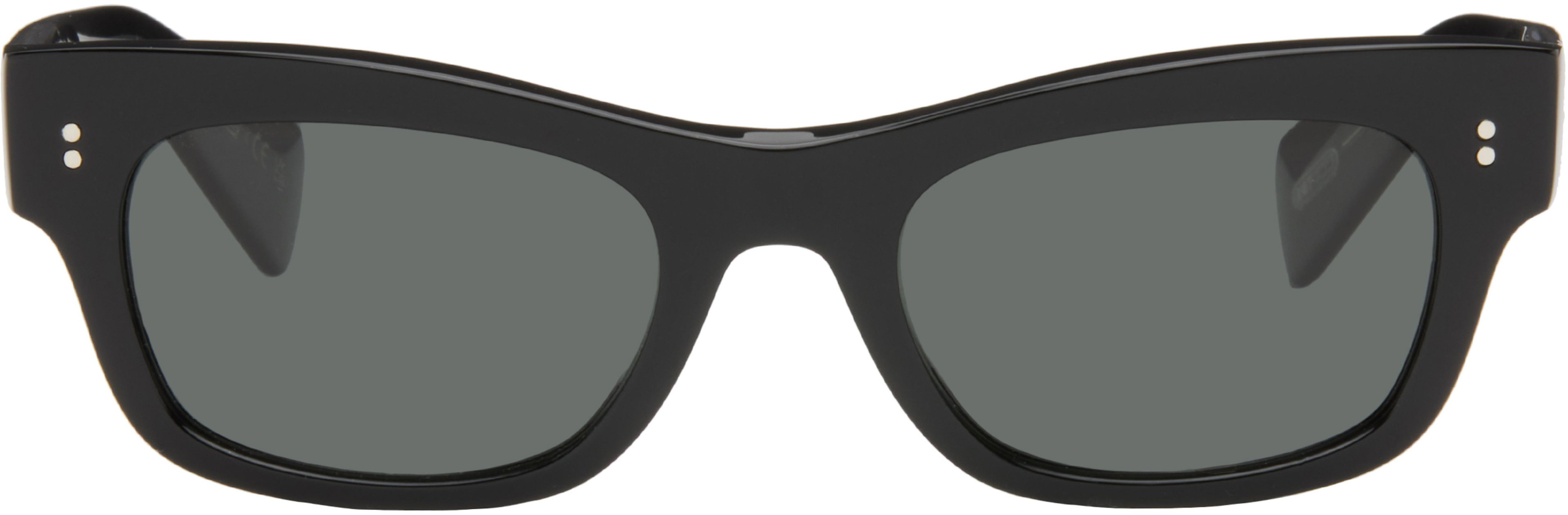 Black Sonia Sunglasses by OLIVER PEOPLES