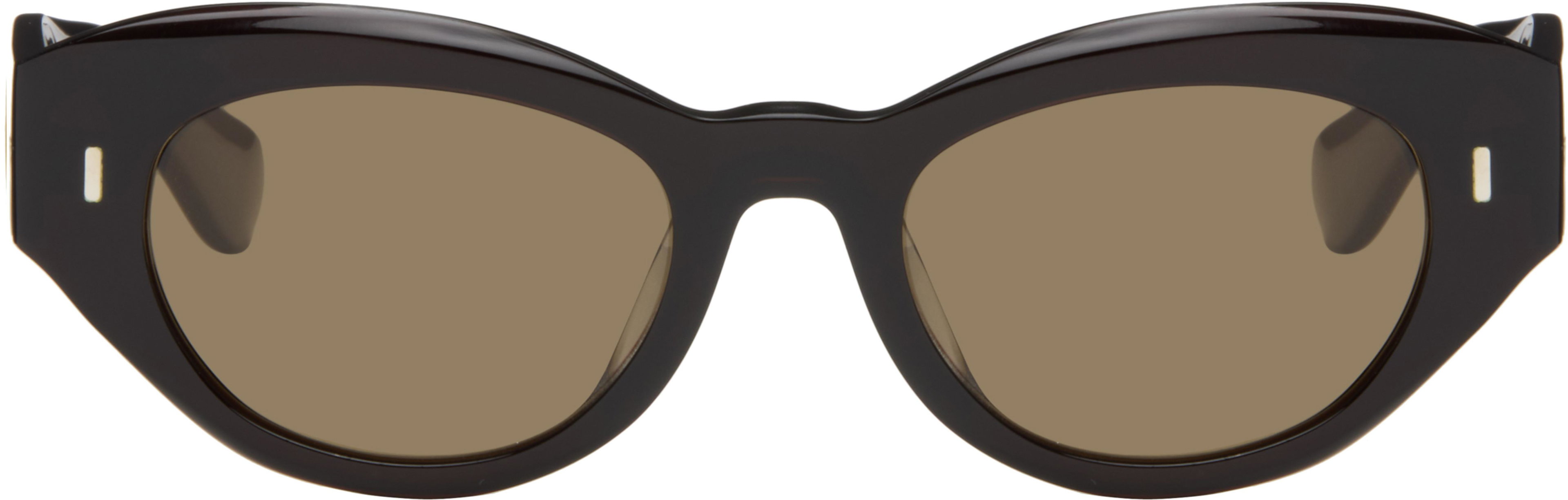 Brown Lerrue Sunglasses by OLIVER PEOPLES