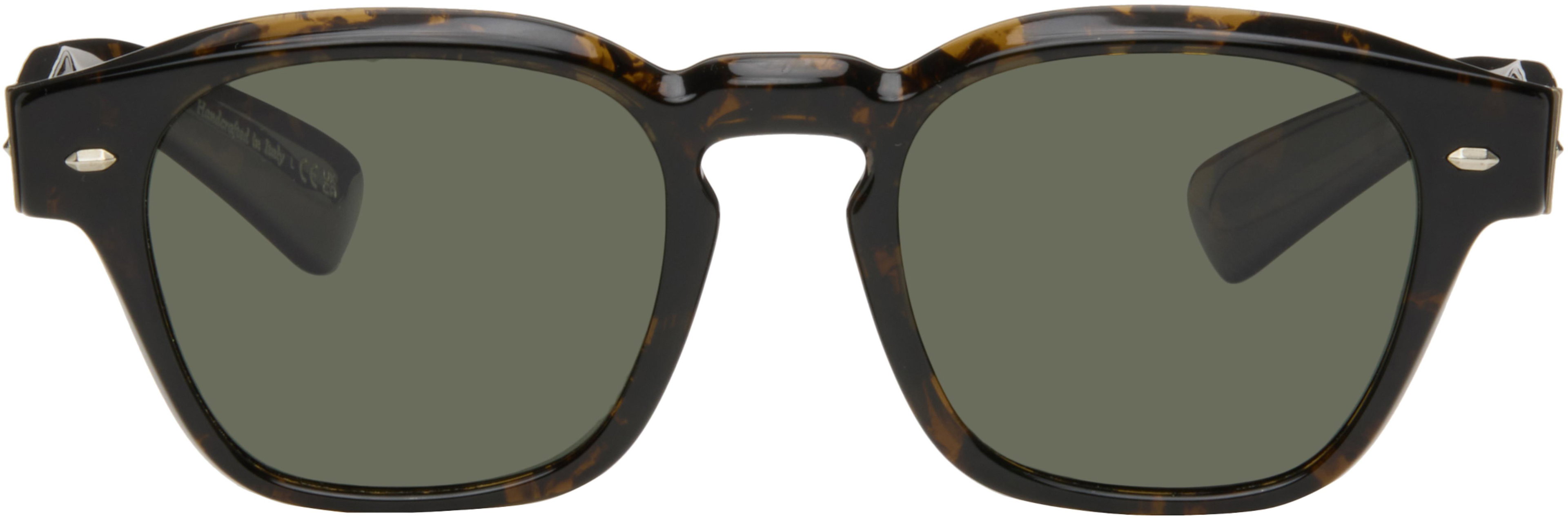 Brown Maysen Sunglasses by OLIVER PEOPLES