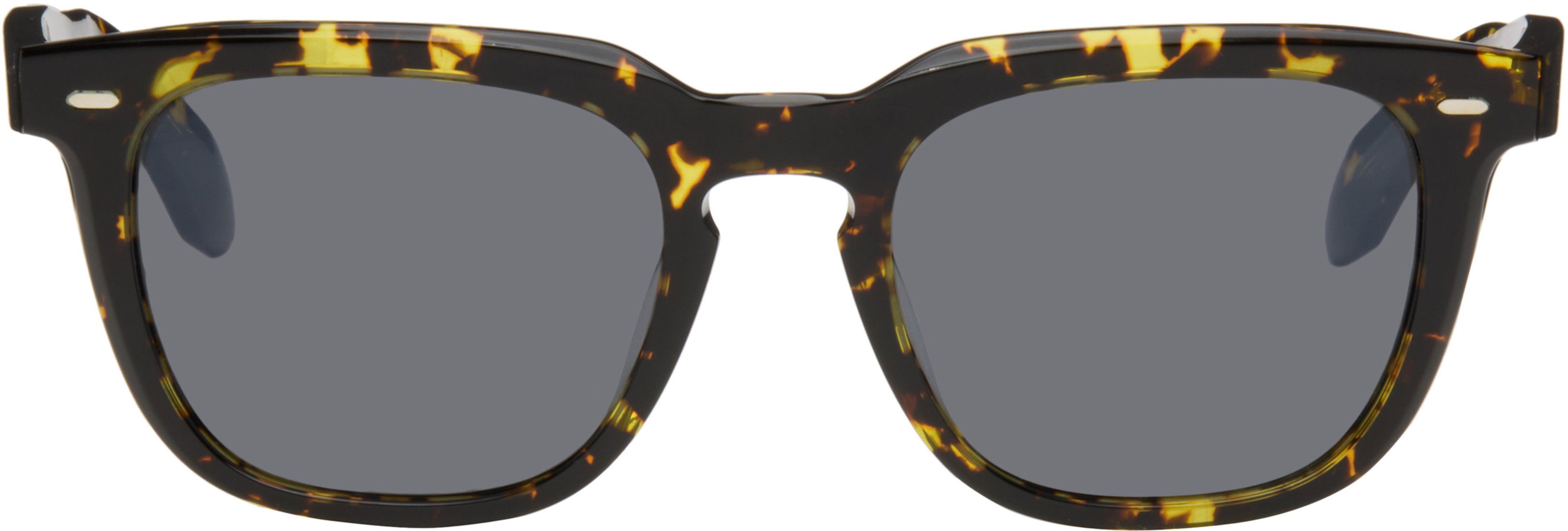 Brown N.06 Sunglasses by OLIVER PEOPLES
