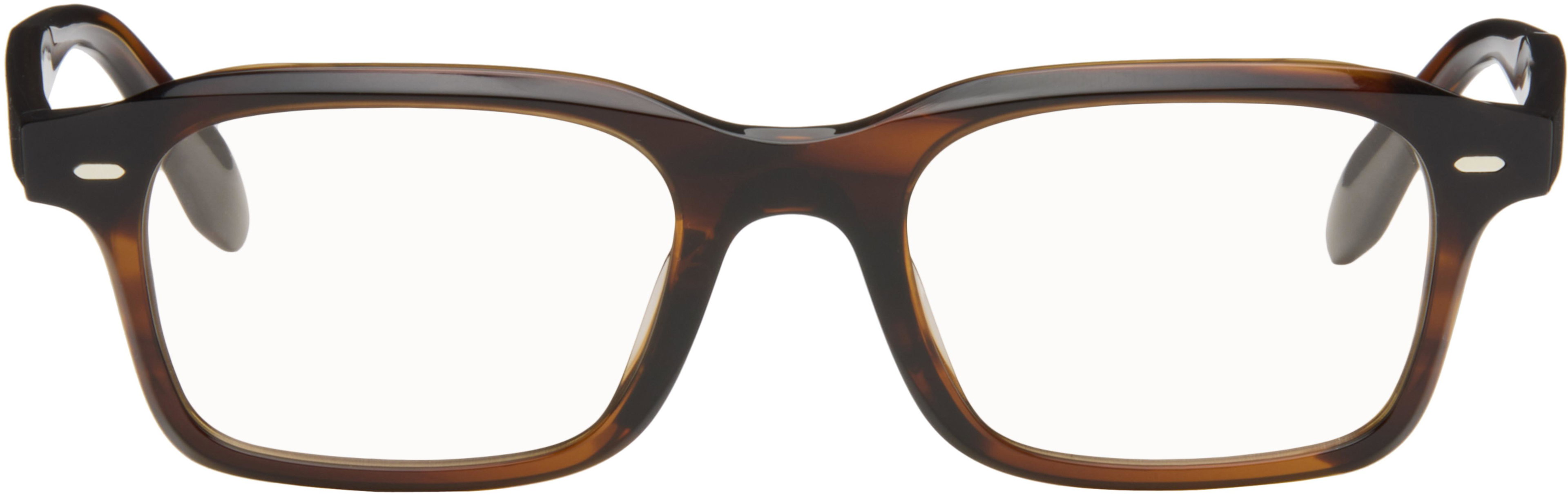 Brown N.08 Glasses by OLIVER PEOPLES