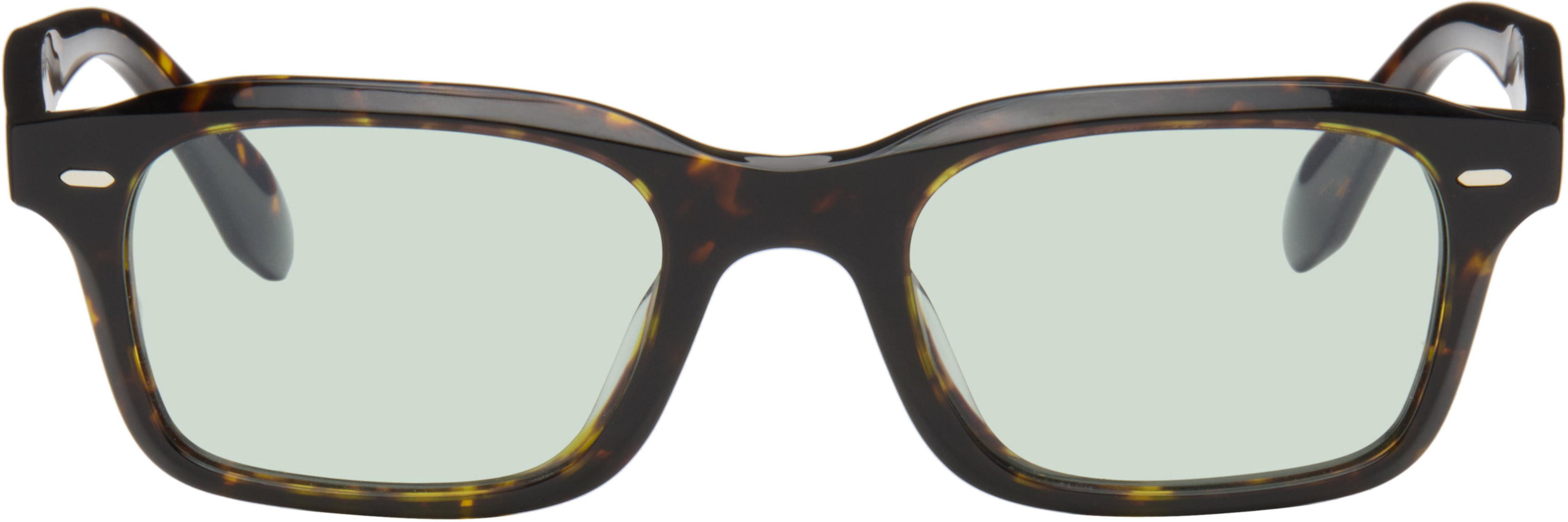Brown N.08 Sunglasses by OLIVER PEOPLES