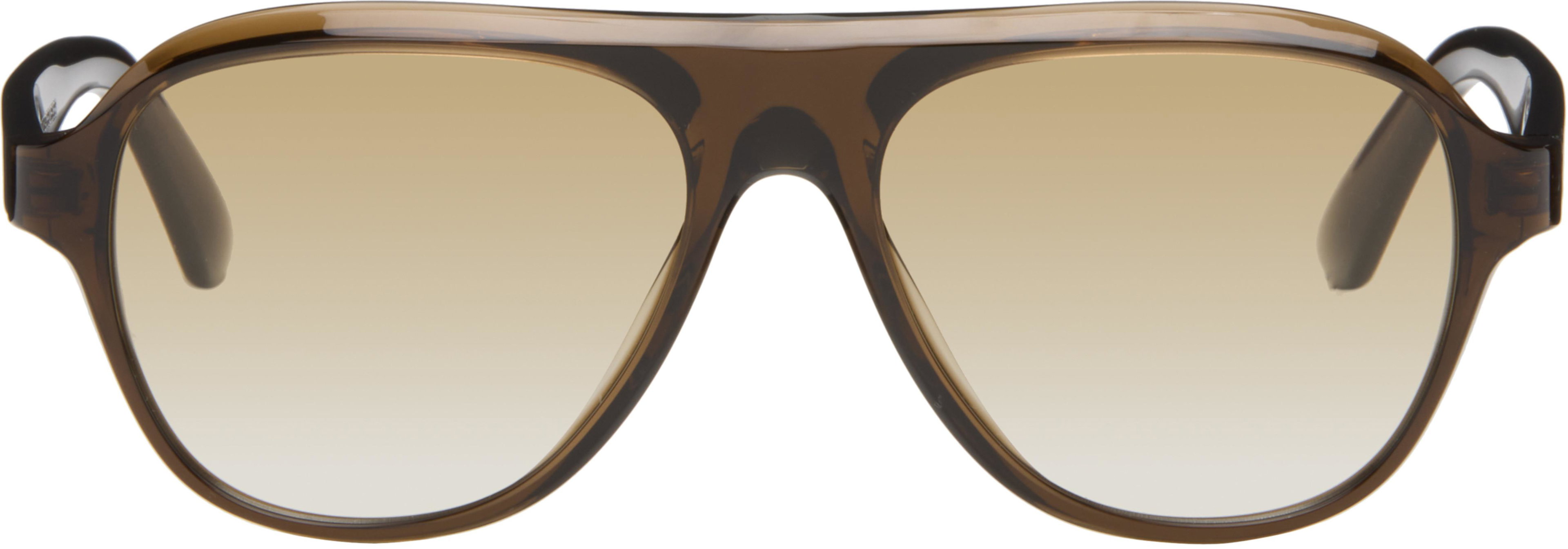 Brown Paul Newman Sunglasses by OLIVER PEOPLES