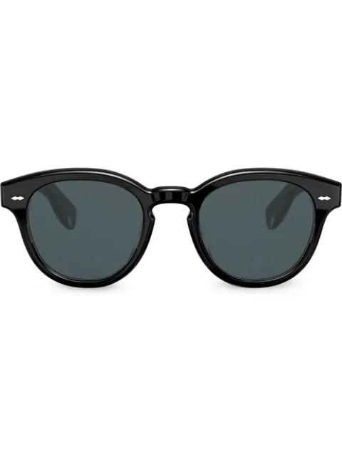 Cary Grant round-frame sunglasses by OLIVER PEOPLES