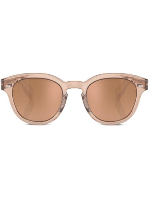 Cary Grant round-frame sunglasses by OLIVER PEOPLES