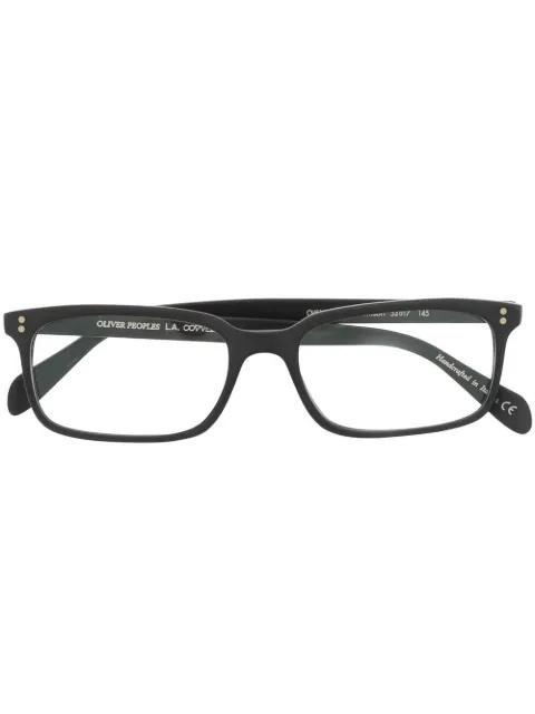 Denison square-frame glasses by OLIVER PEOPLES