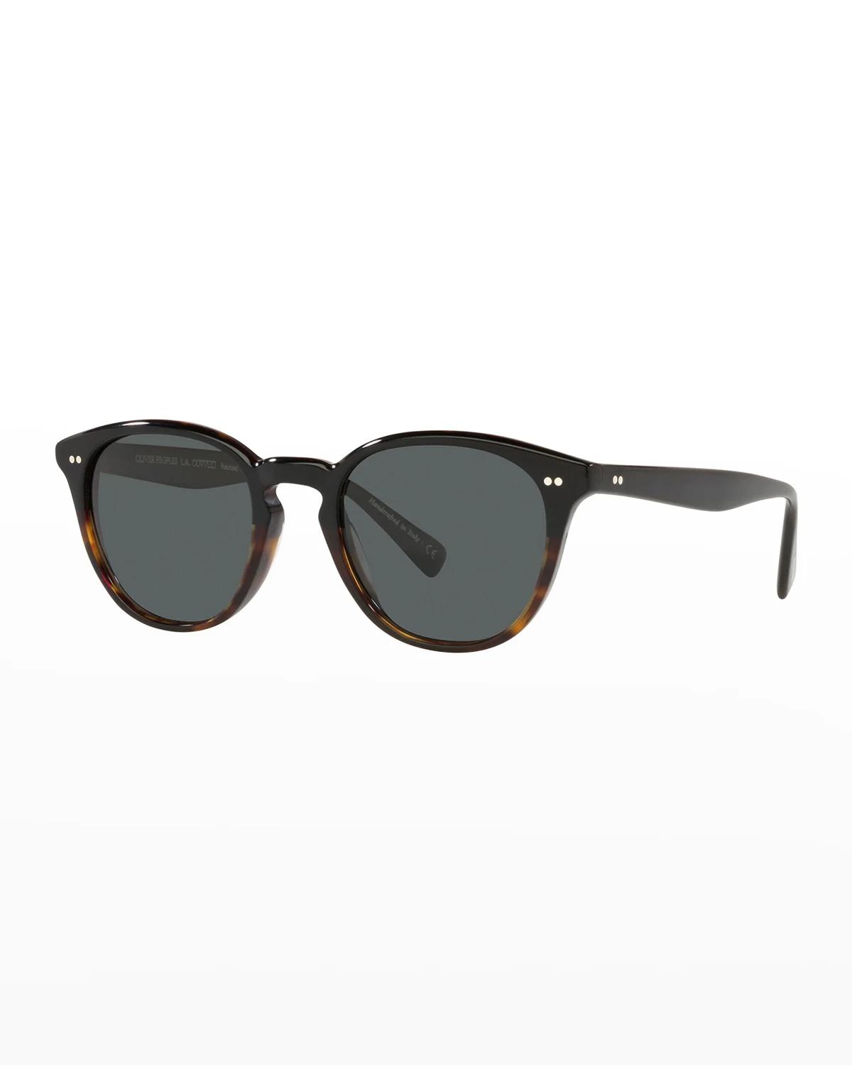 Desmon Round Acetate Sunglasses by OLIVER PEOPLES