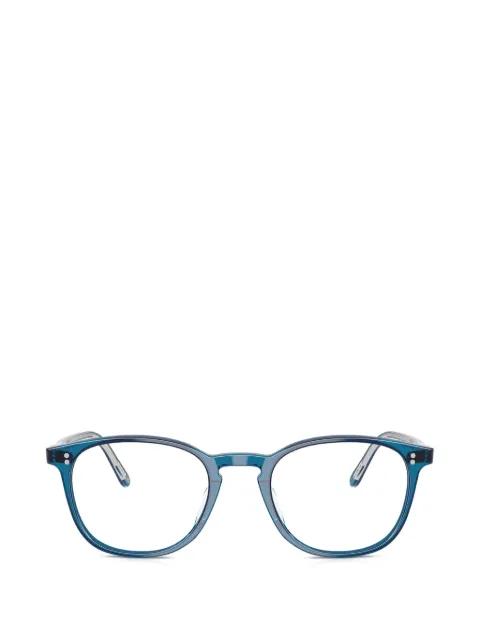 Finley square-frame glasses by OLIVER PEOPLES