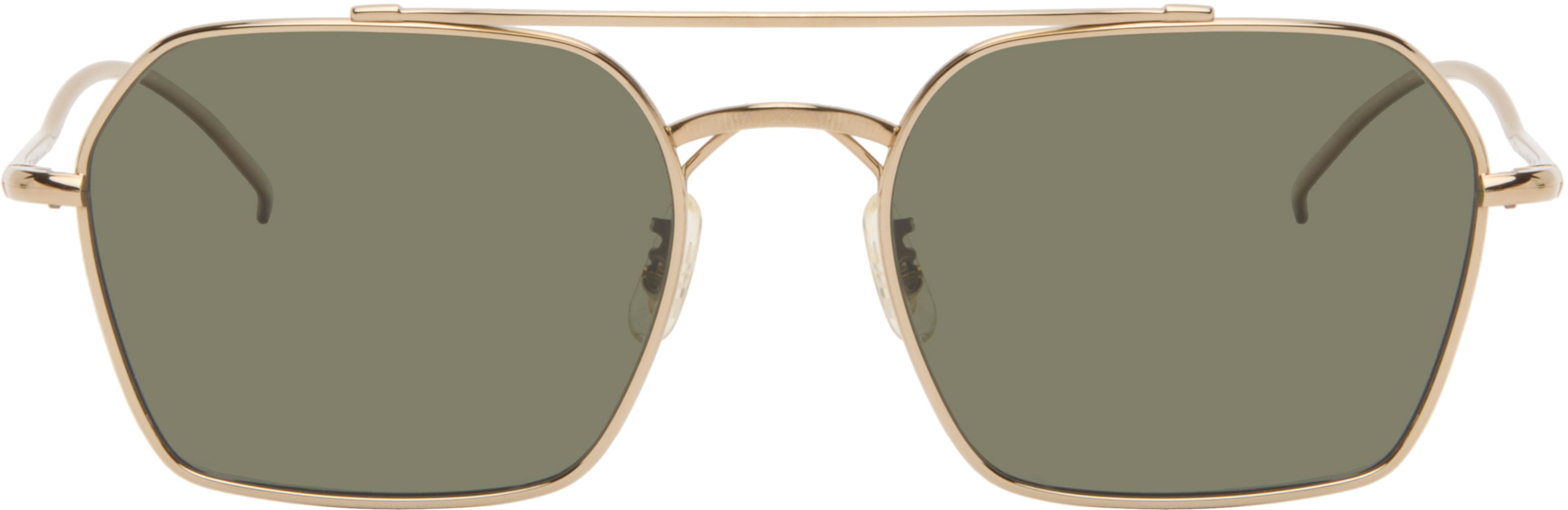 Gold TK-15 Sunglasses by OLIVER PEOPLES
