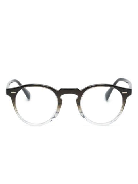 Gregory Peck round-frame glasses by OLIVER PEOPLES