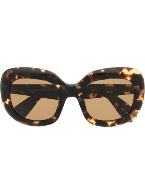 Jesson oversized-frame sunglasses by OLIVER PEOPLES