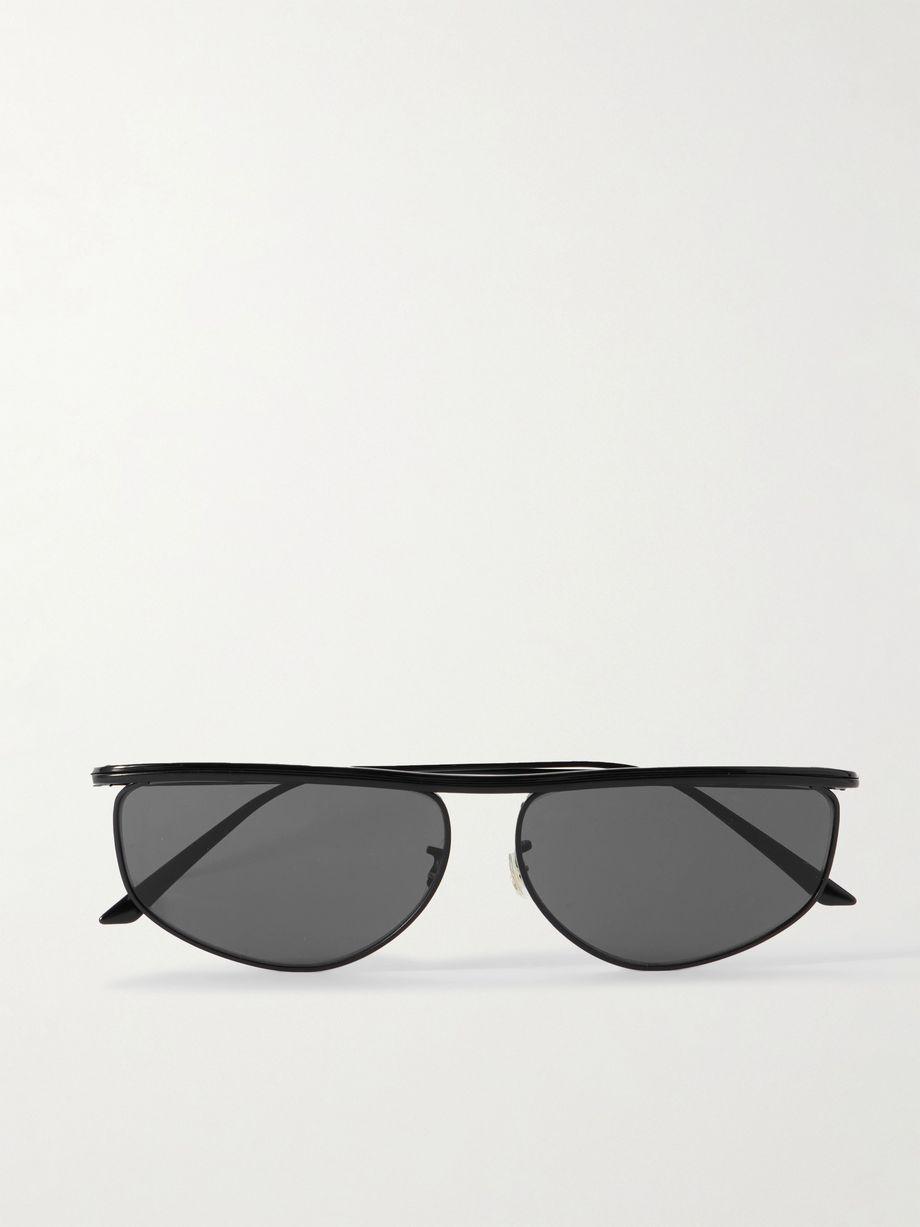 + KHAITE 1986 D-frame acetate and metal sunglasses by OLIVER PEOPLES