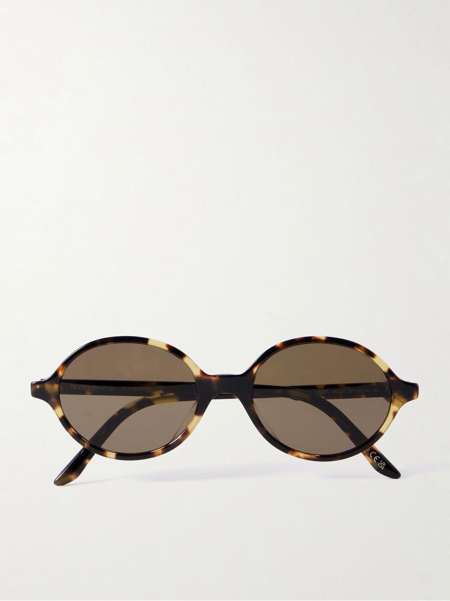 + KHAITE 1989C round-frame tortoiseshell acetate sunglasses by OLIVER PEOPLES