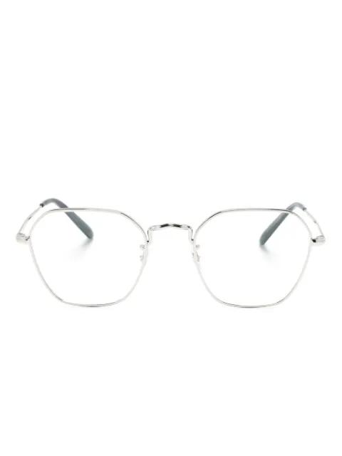 Levison square-frame glasses by OLIVER PEOPLES