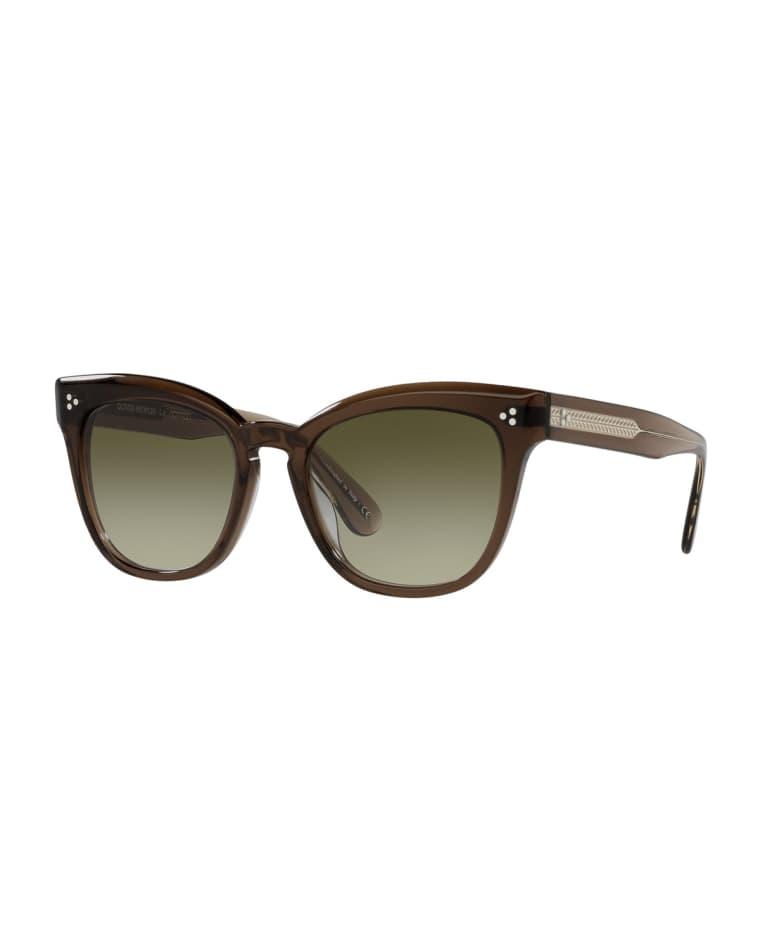 Marianela Rounded Acetate Butterfly Sunglasses by OLIVER PEOPLES