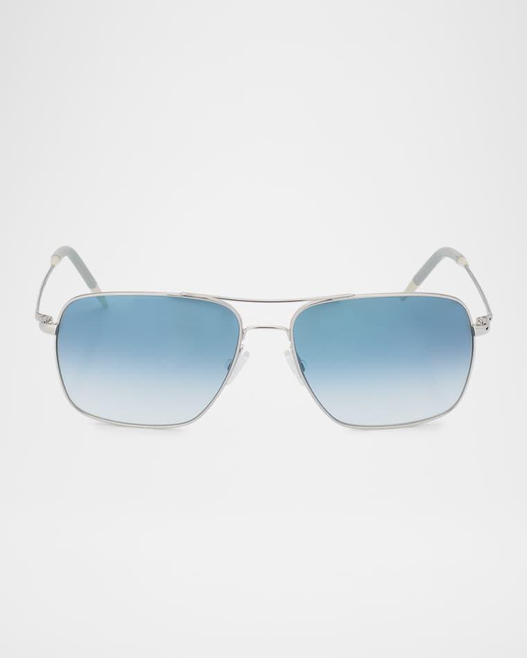 Men's Clifton Metal Navigator Sunglasses by OLIVER PEOPLES