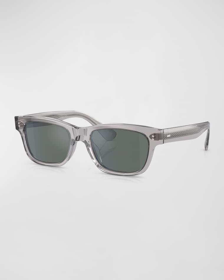 Men's Rosson Sun Acetate Rectangle Sunglasses by OLIVER PEOPLES