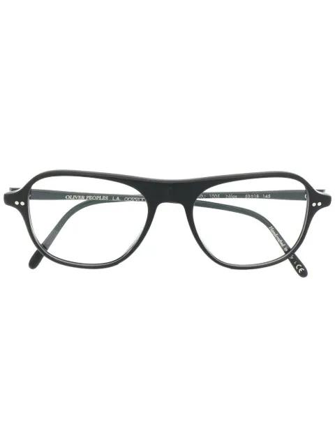 Nilos square-frame glasses by OLIVER PEOPLES