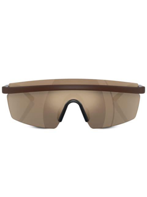 R-4 mask-frame sunglasses by OLIVER PEOPLES