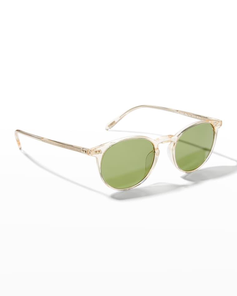 Riley Round Acetate Sunglasses by OLIVER PEOPLES