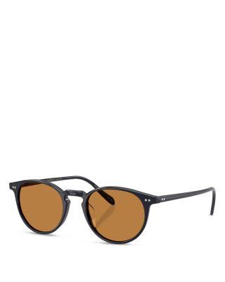 Riley Round Sunglasses by OLIVER PEOPLES