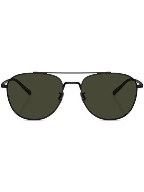 Rivetti pilot-frame sunglasses by OLIVER PEOPLES