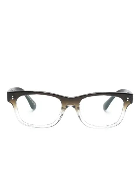 Rosson square-frame glasses by OLIVER PEOPLES