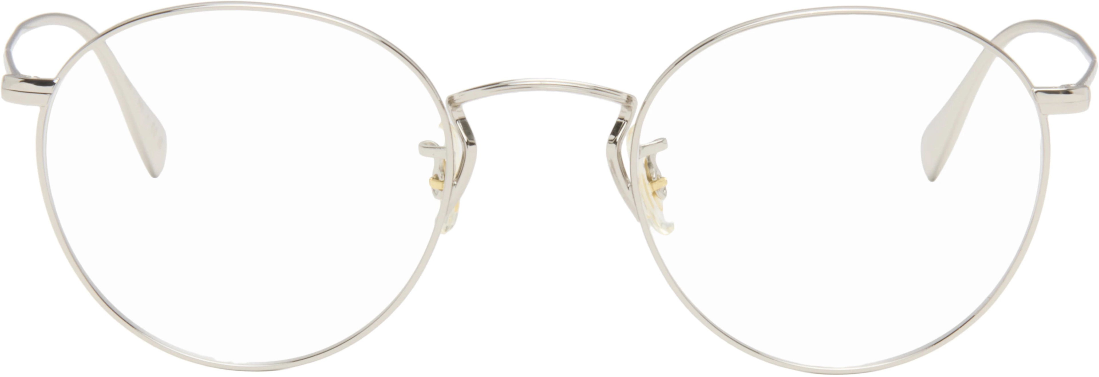 Silver Coleridge Glasses by OLIVER PEOPLES