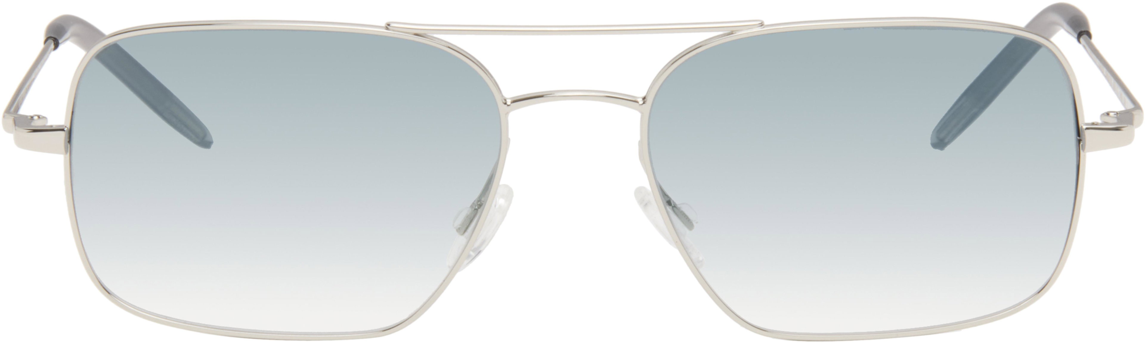 Silver Victory II Sunglasses by OLIVER PEOPLES