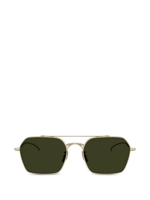 TK-15 geometric-frame double-bridge sunglasses by OLIVER PEOPLES