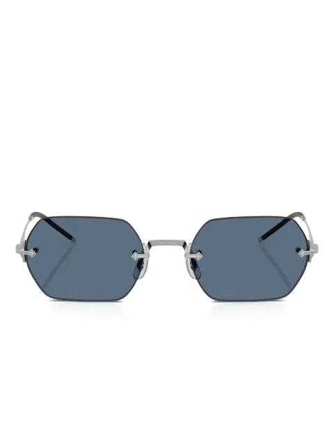 hexagonal-frame sunglasses by OLIVER PEOPLES