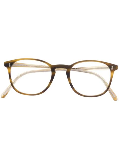 round frame optical glasses by OLIVER PEOPLES