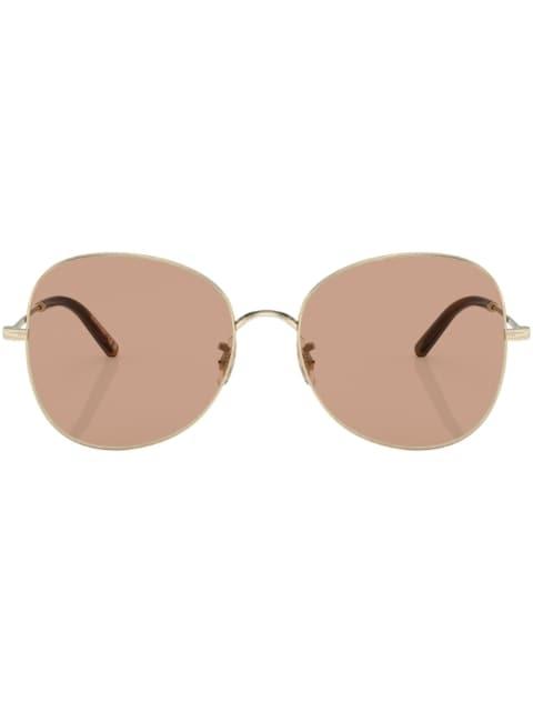 round-frame sunglasses by OLIVER PEOPLES