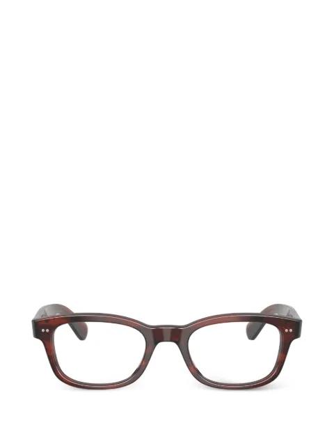 square frame glasses by OLIVER PEOPLES